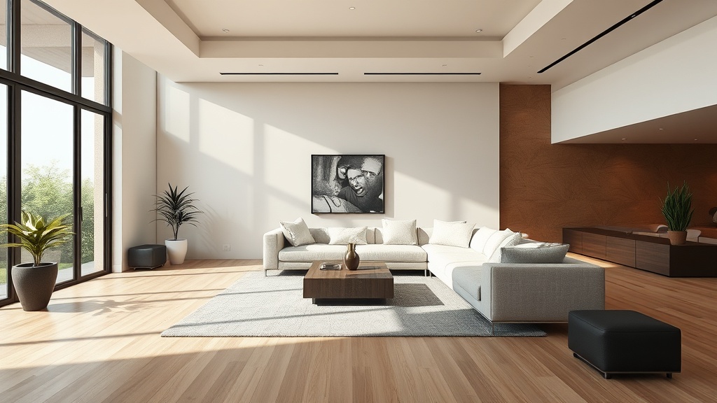 Tendências que valorizam superfícies contínuas e minimalismo acolhedor