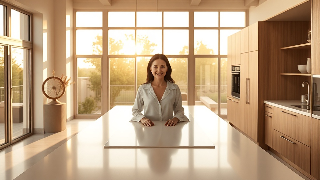 Design contínuo com Corian: o que é e por que encanta