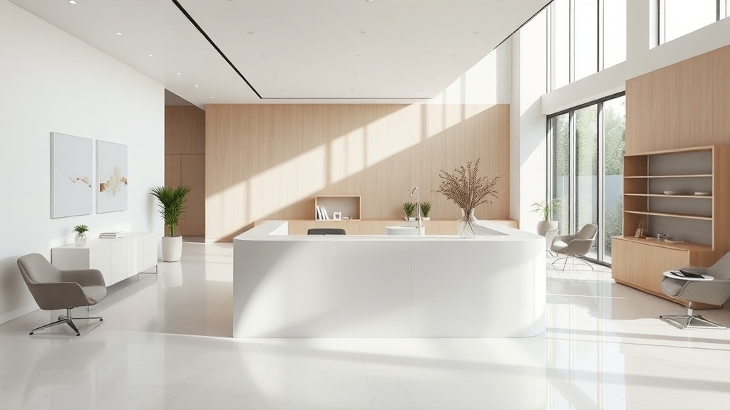 Corian em foco: o que é e por que faz sentido em consultórios