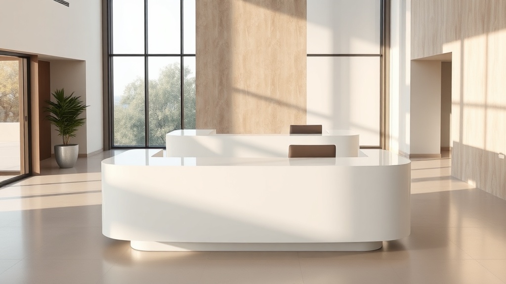 Tendências atuais: superfícies contínuas, cores atemporais e integração funcional