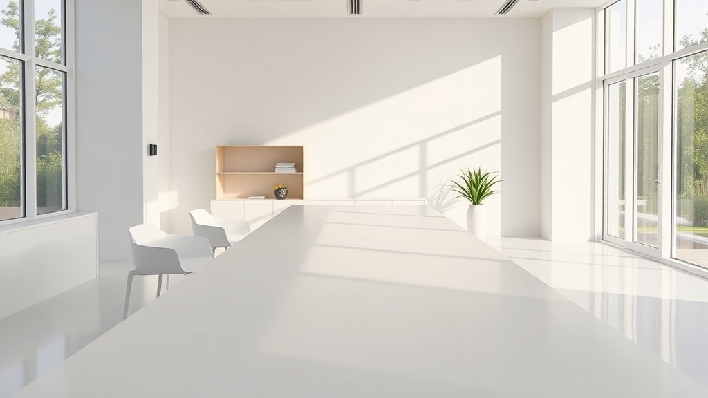 Corian em ambientes de saúde: conceito e vantagens práticas para rotinas exigentes