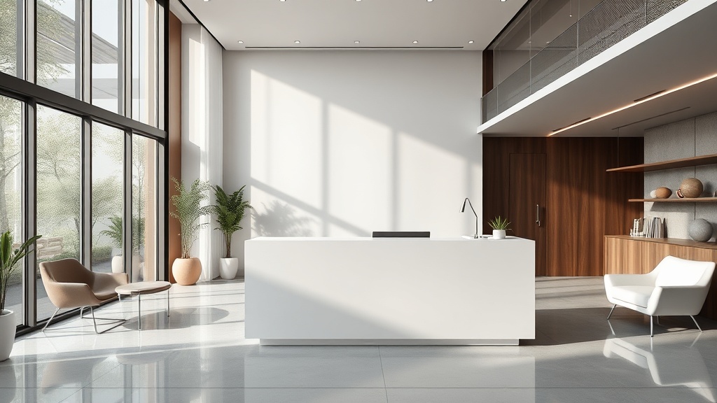 Tendências de recepções premium em consultórios