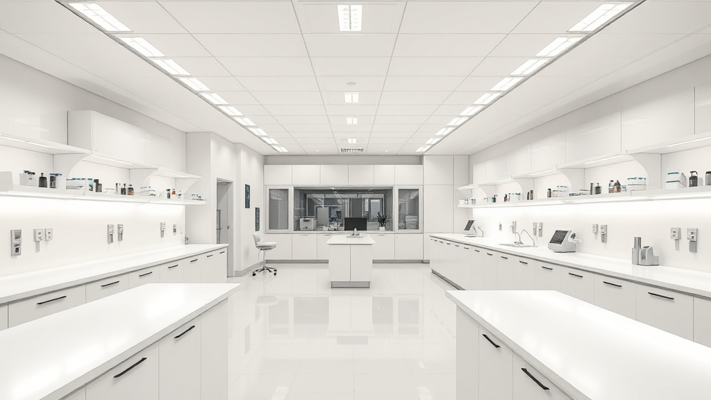 Tendências que impulsionam laboratórios: superfícies contínuas, integração e sustentabilidade