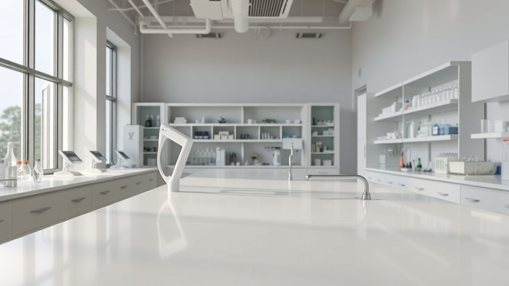 Corian em foco: o que torna as bancadas de laboratório mais confiáveis