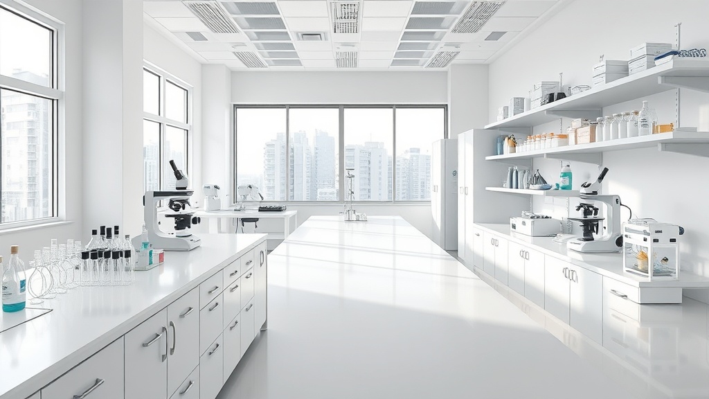 Tendências que moldam laboratórios mais eficientes e fáceis de higienizar