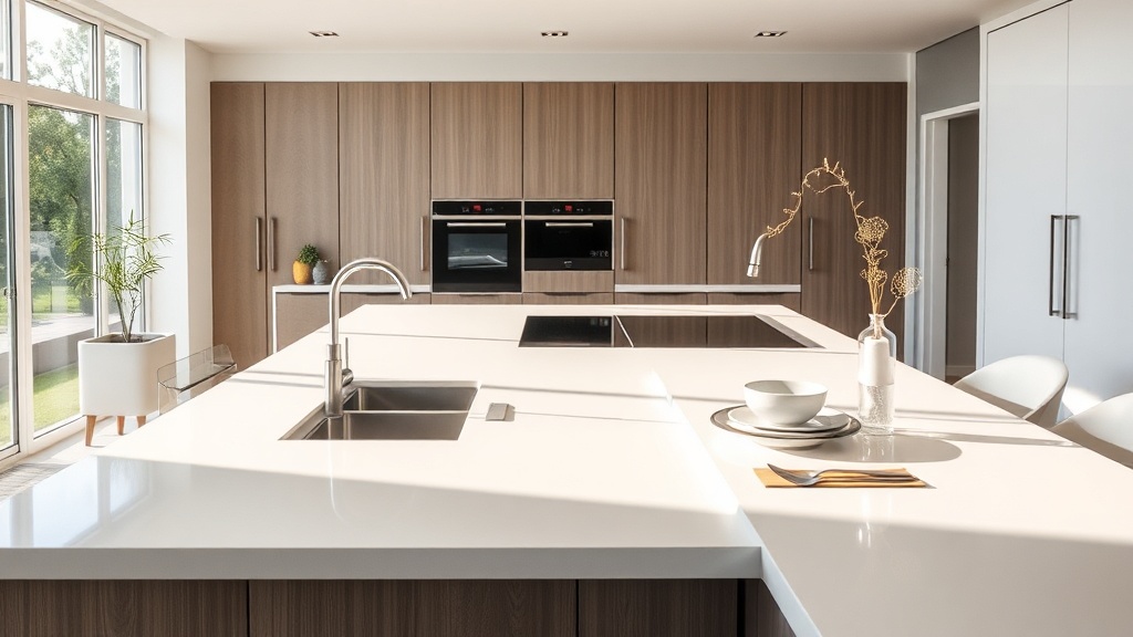 Entendendo os formatos de cuba em Corian e quando usar cada um