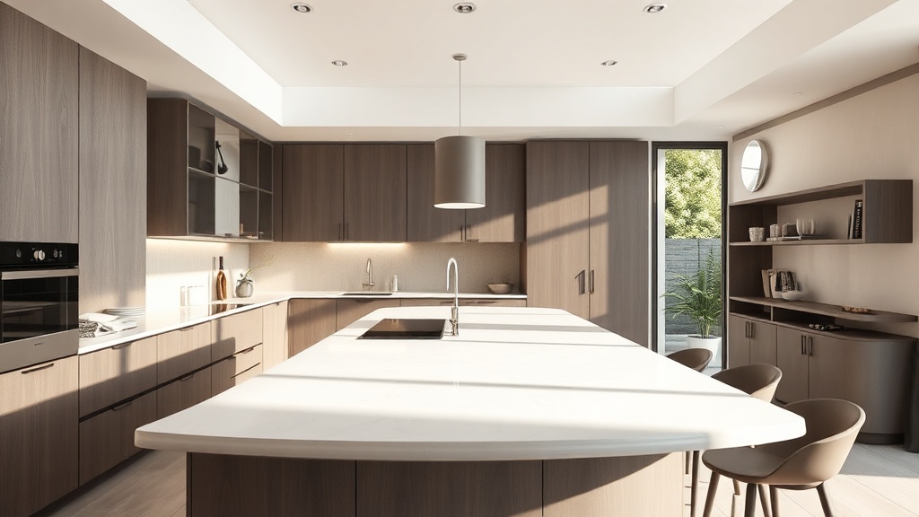 O que é design fluido e como ele transforma cozinhas integradas