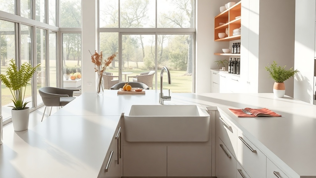 Beleza e propósito: o que é a cuba farm sink em Corian®
