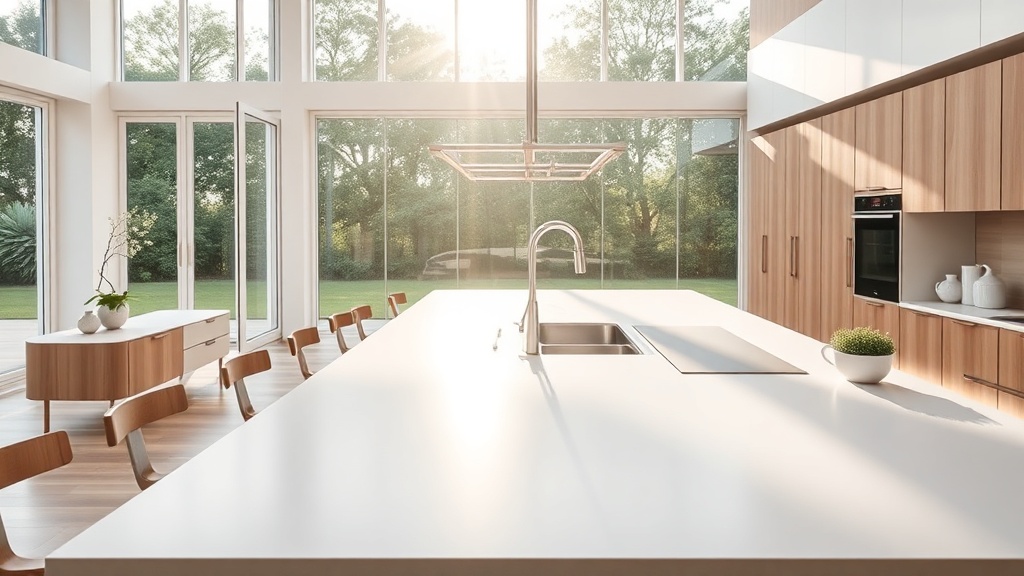 Tendências atuais em móveis e decoração com superfícies sólidas