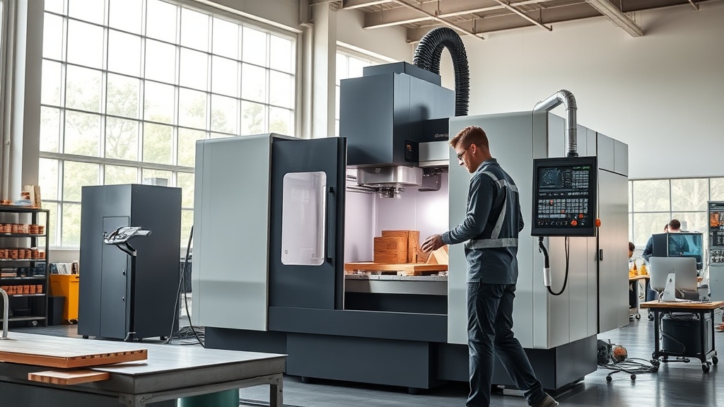 CNC de cinco eixos: a nova fronteira da usinagem 3D