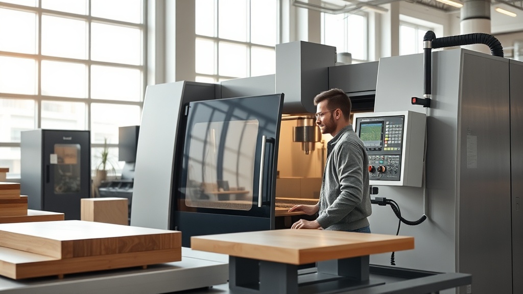 Tendências em móveis e decoração impulsionadas pela usinagem 3D