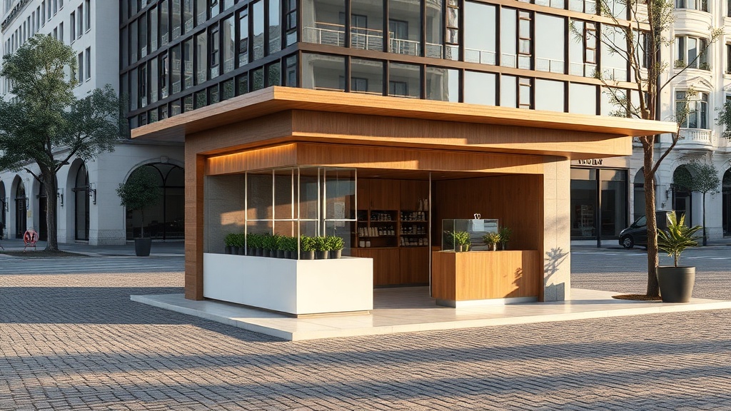 O que realmente compõe um bom projeto de mobiliário e quiosques comerciais