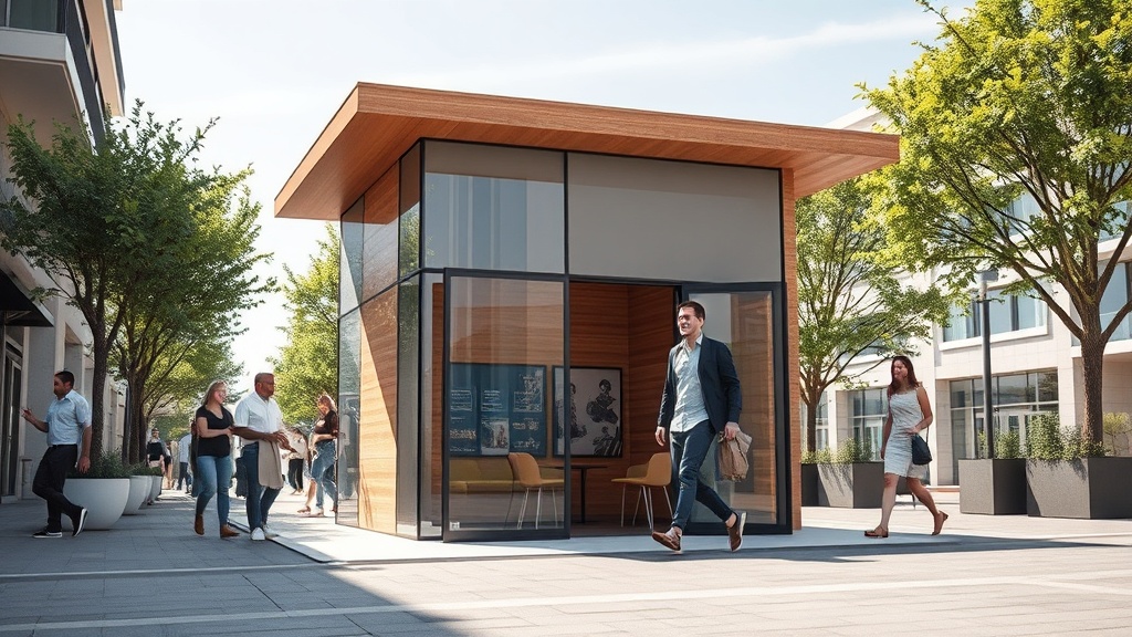 O que é um quiosque comercial personalizado?