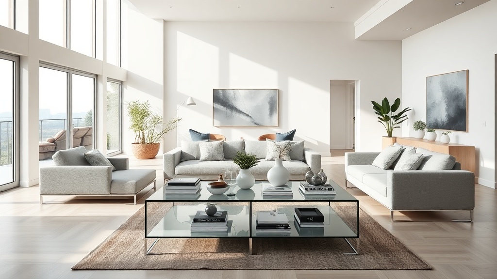 Tendências atuais em móveis e decoração que valorizam o essencial