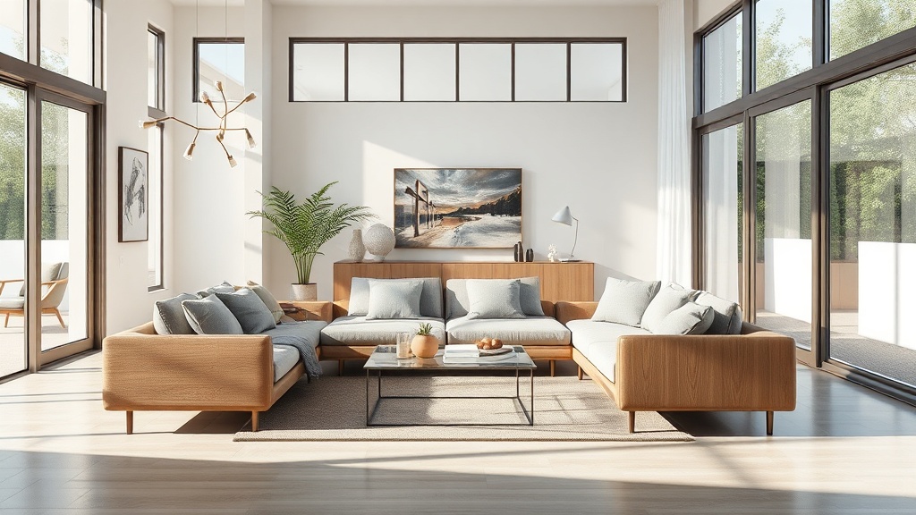 A união entre acrílico e madeira no design contemporâneo