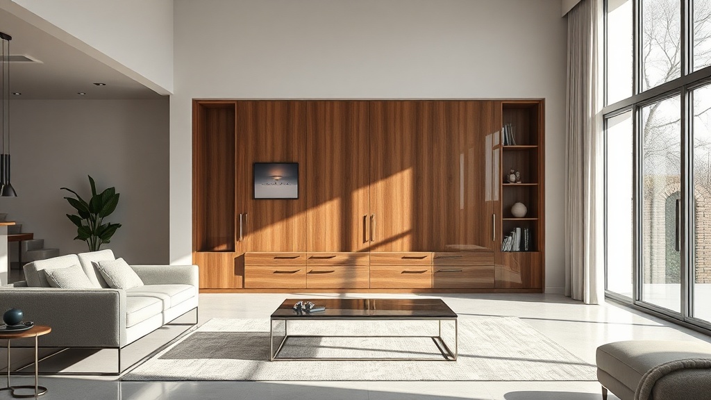 Materiais que elevam o resultado: madeira, acrílico e Corian® com tecnologia