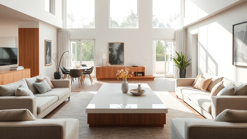 Tendências atuais para mesas de centro e decoração sob medida