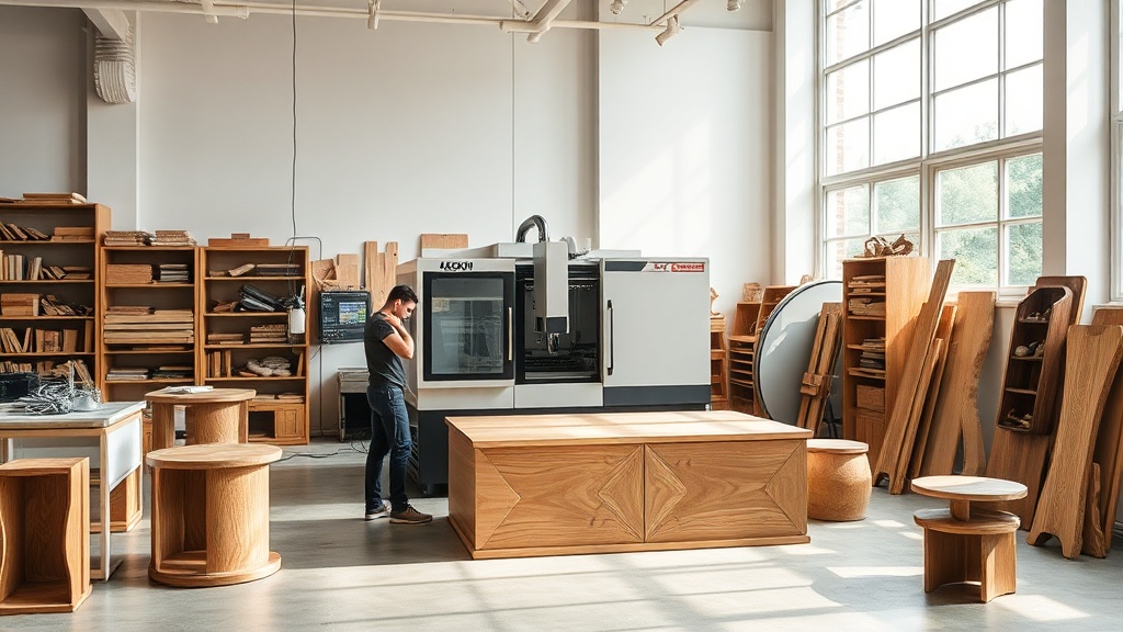 Usinagem 3D em madeira: o que é e quando vale a pena