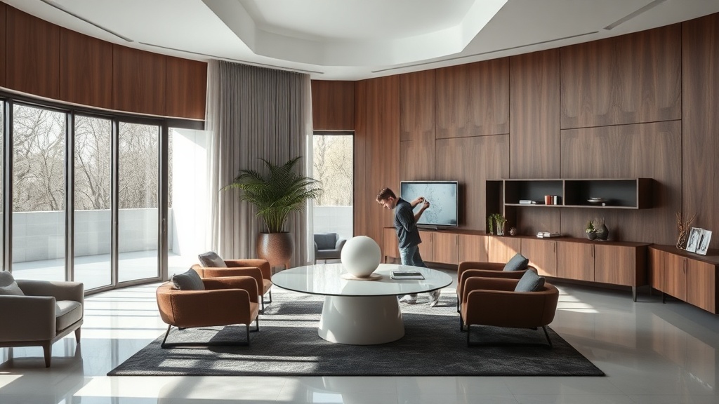 Tendências que moldam móveis e decoração: orgânico, tátil e personalizado