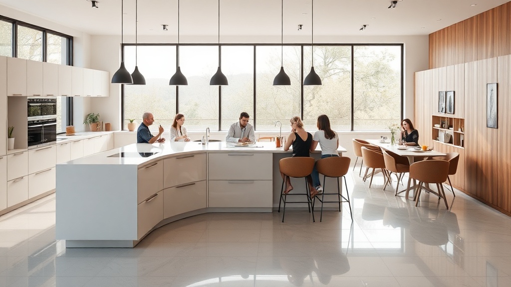 Tendências que estão redesenhando as ilhas de cozinha