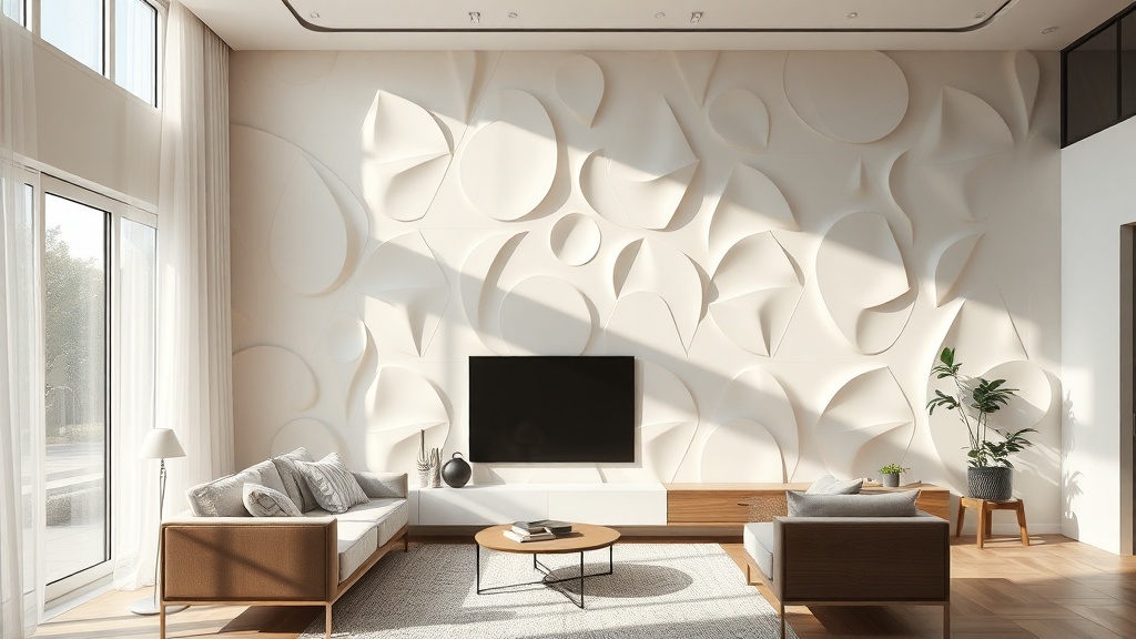 Revestimento 3D: conceito, efeito visual e aplicações inteligentes