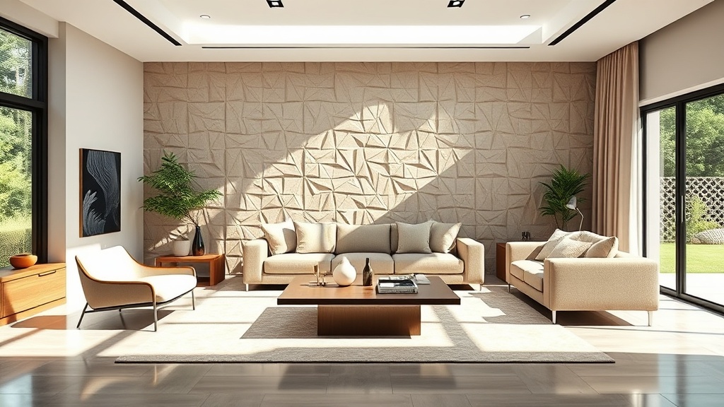 Revestimento 3D: conceito, sensações e aplicações inteligentes