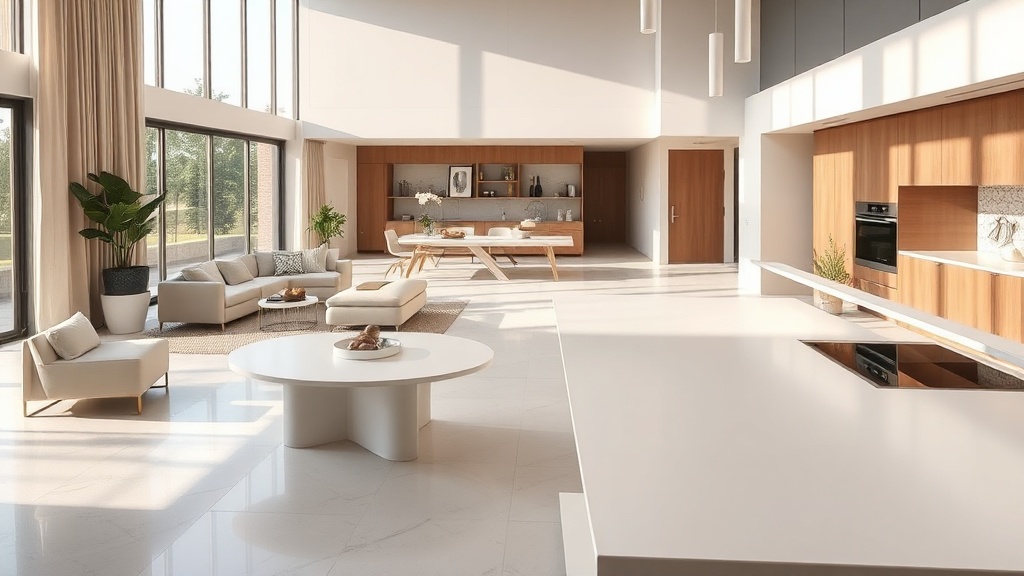 Tendências que moldam móveis e superfícies hoje: texturas, integração e tecnologia