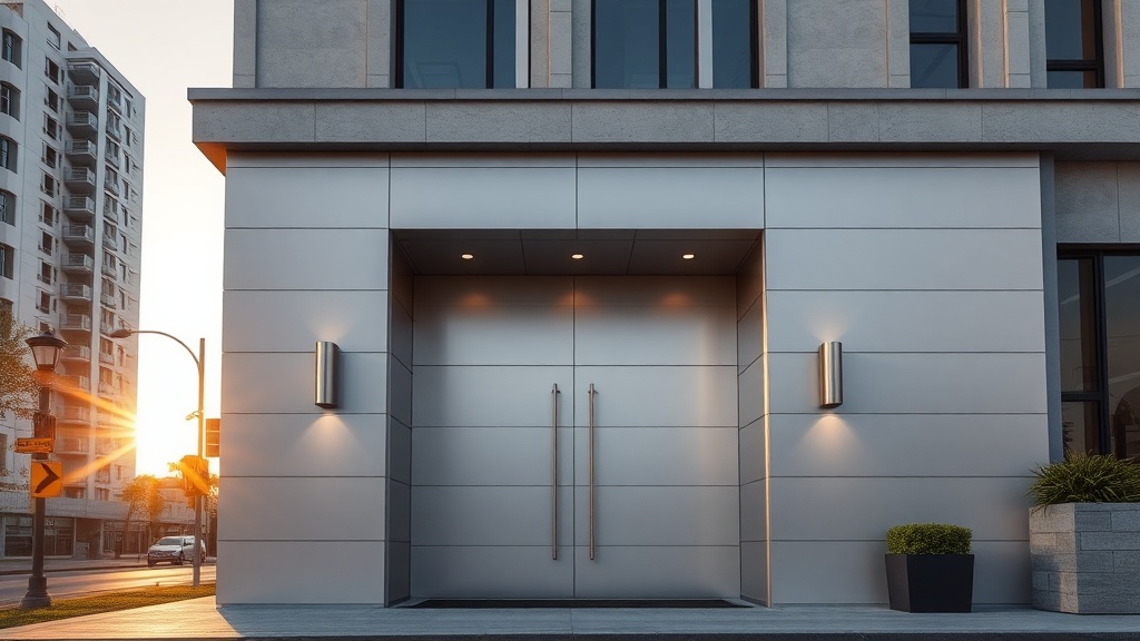 ACM na fachada de entrada: o que é e por que transforma a recepção