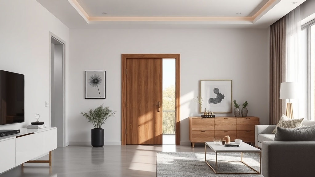 Tendências que valorizam portas e mobiliário em projetos atuais