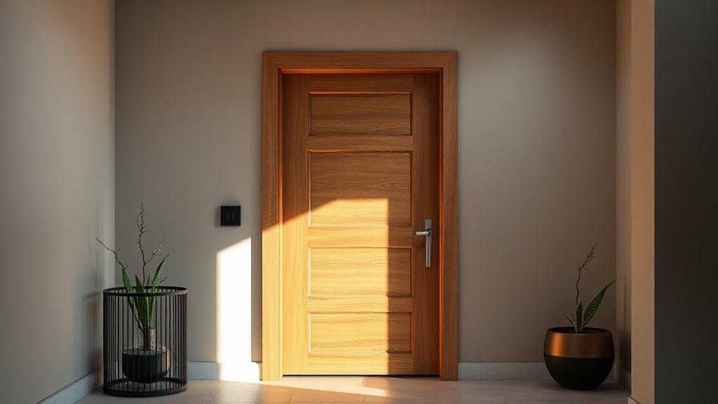 Portas de madeira sob medida: o que são e quando fazem diferença