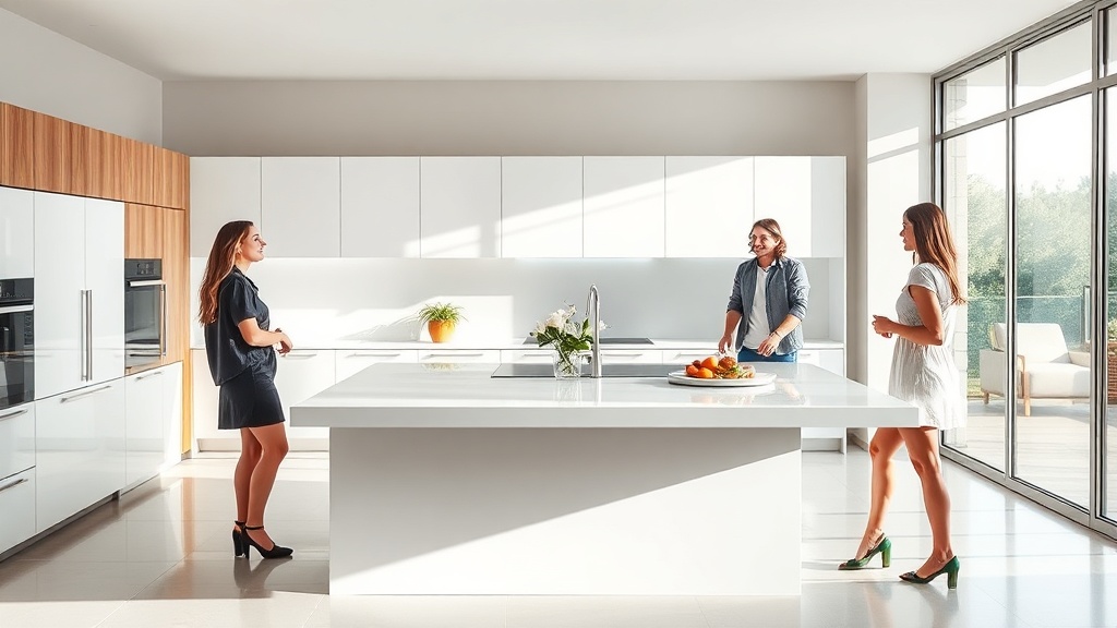 Materiais e processos que elevam o padrão: madeira, acrílico e Corian®