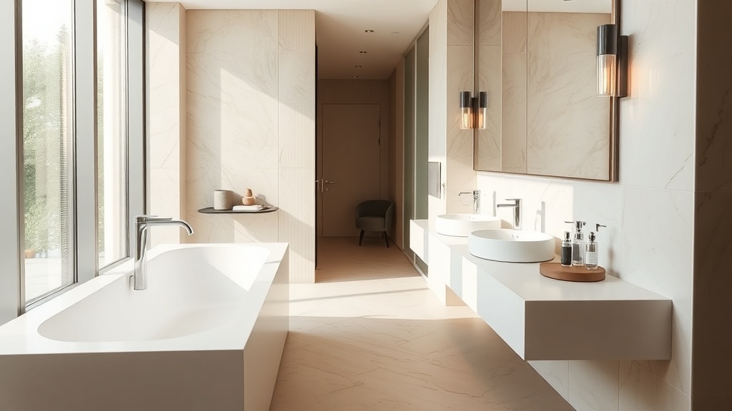 Corian® em banheiros de hotéis: entendendo o material e seu potencial