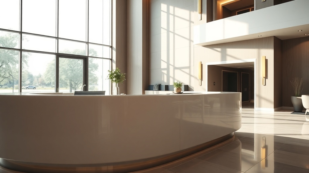 O que é Corian® e como ele redefine espaços na hotelaria