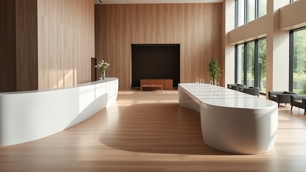 Tendências que valorizam a recepção: superfícies contínuas e formas orgânicas