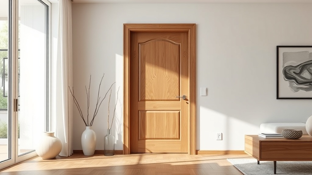 O que são portas de madeira usinada e onde elas brilham