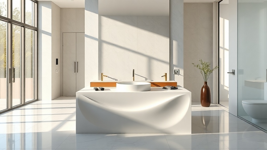 Tendências que inspiram: superfícies contínuas, curvas suaves e integração tecnológica