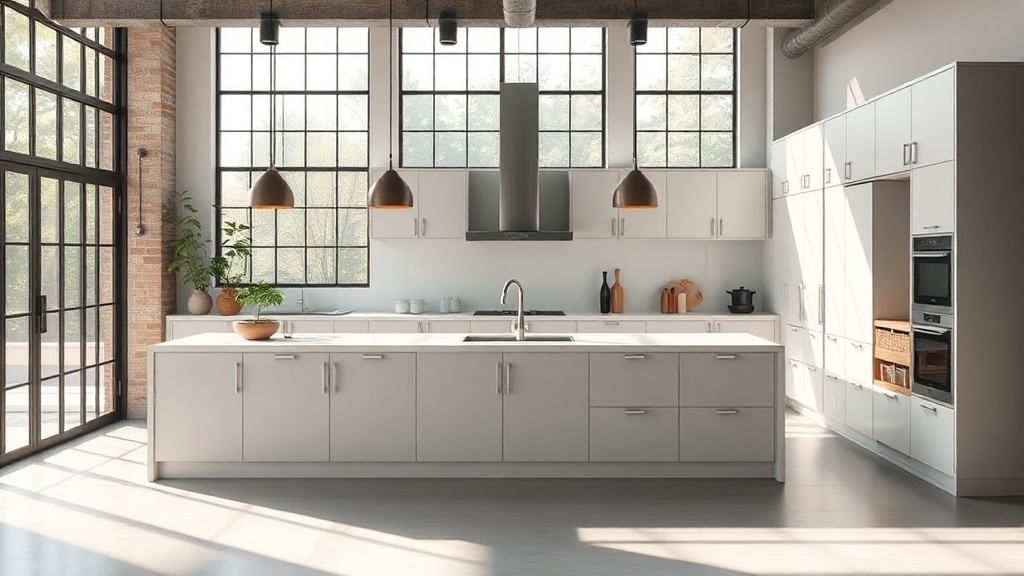 O que define uma cozinha industrial com superfícies Corian®
