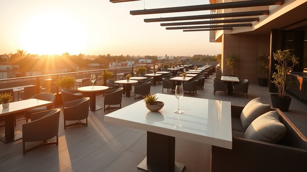 Corian® em áreas externas de hotel: conceito, possibilidades e resultados