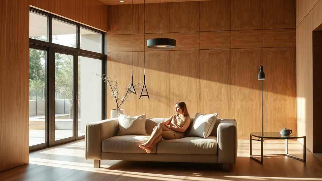 Tendências atuais: ritmos ripados, geometrias sutis e paletas naturais