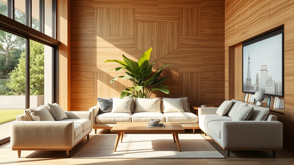 Madeira como pele do espaço: o que é e quando usar