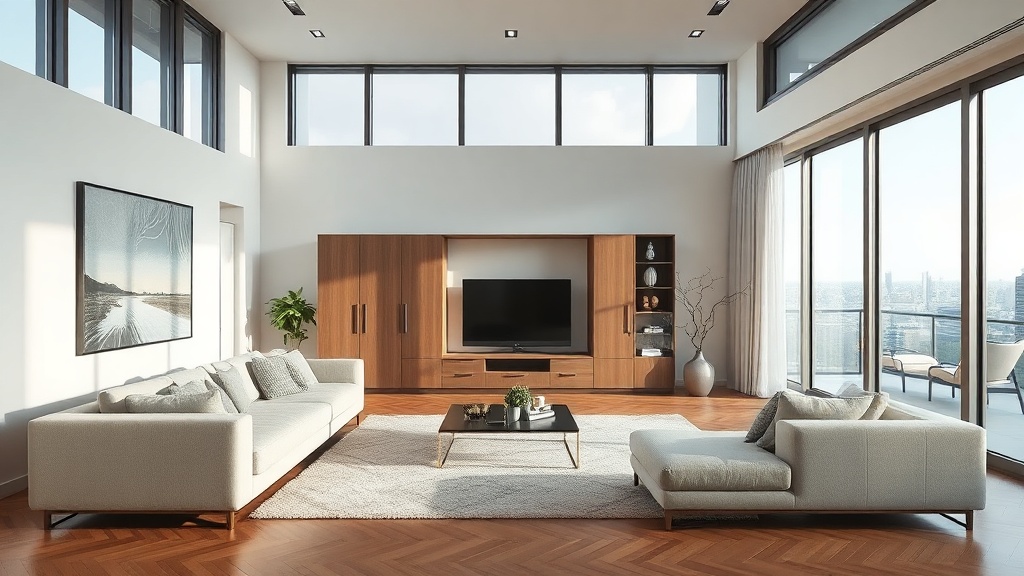 O que é mobiliário fixo sob medida e como ele se integra ao seu espaço