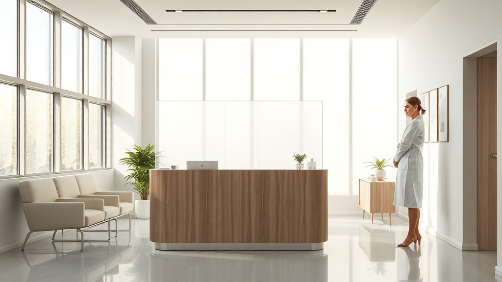 Tendências que estão moldando móveis e divisórias no mercado de saúde