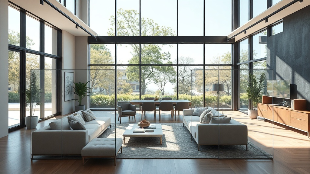 Tendências que favorecem a limpeza: transparência, texturas sutis e modularidade