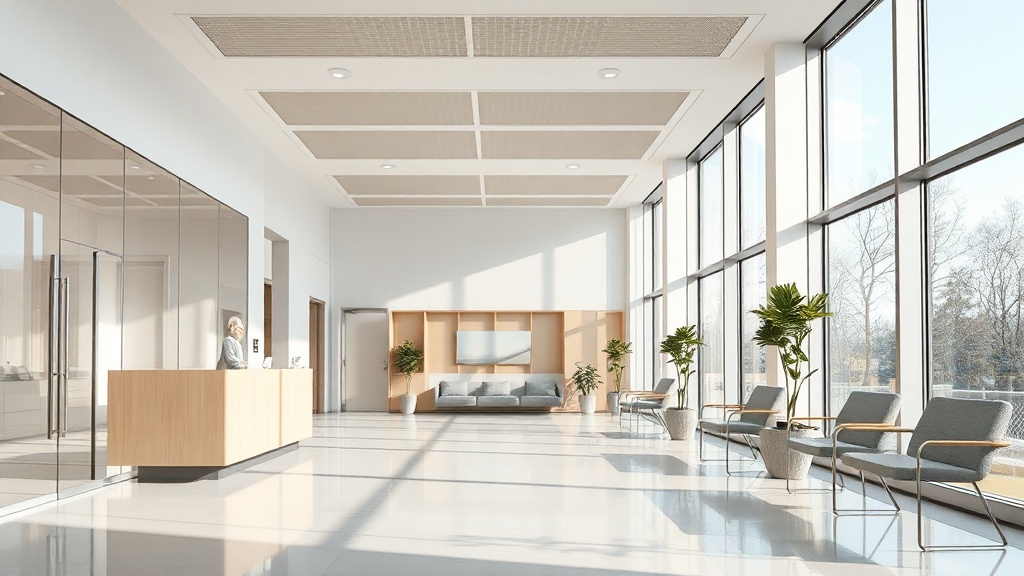 Tendências para divisórias em ambientes de saúde: leveza, transparência e flexibilidade