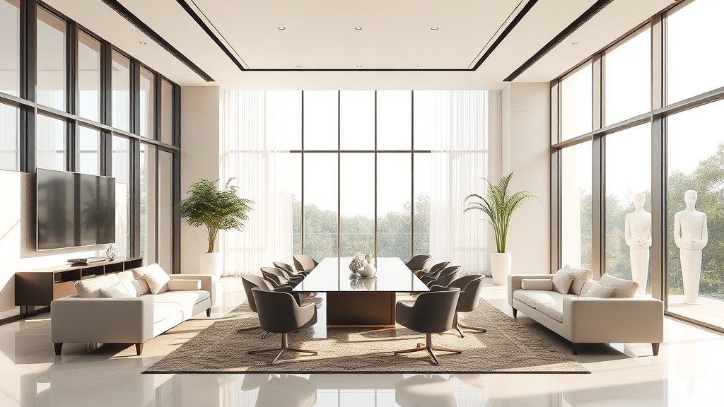 Tendências atuais: transparência inteligente, curvas suaves e modularidade