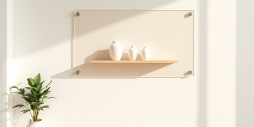 Prateleira de acrílico para quem busca organização sem poluir o ambiente