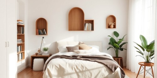 Prateleiras decorativas para quartos: charme e praticidade