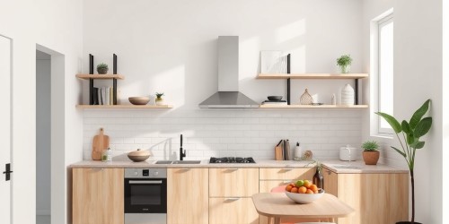 Prateleiras para cozinha: otimize o espaço com design inteligente