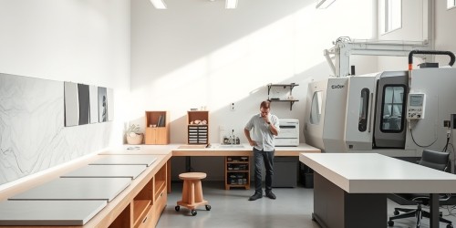 Processador de Corian para banheiros: vantagens e aplicações