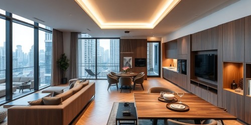 Projetos residenciais que ganham vida com móveis planejados